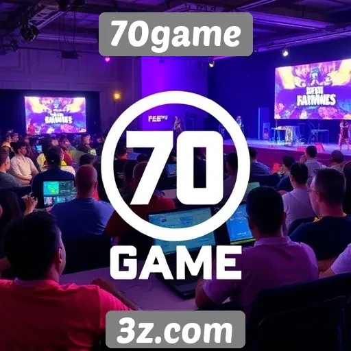 Comparecendo a eventos de games com 70game