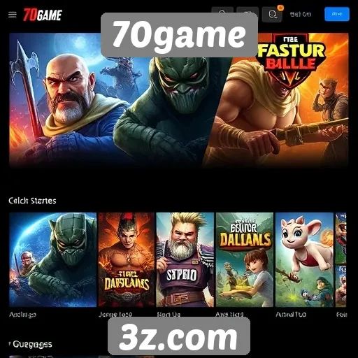 70game oferece ampla seleção de jogos para todas as idades