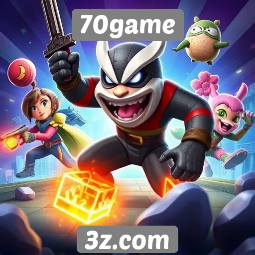 70game oferece ampla variedade de jogos online
