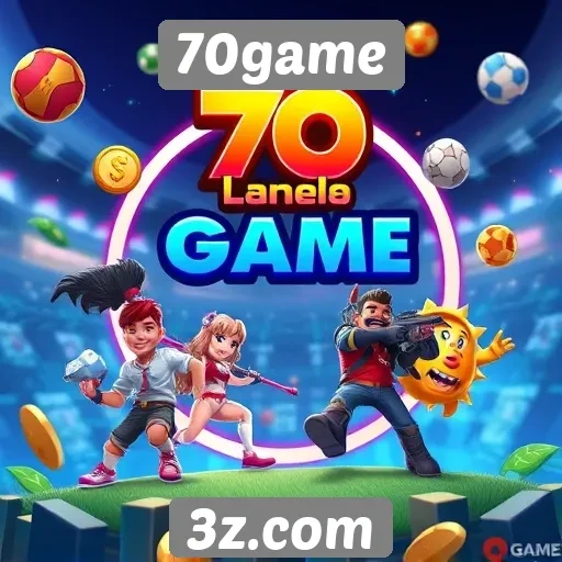 70game apresenta nova plataforma de jogos online