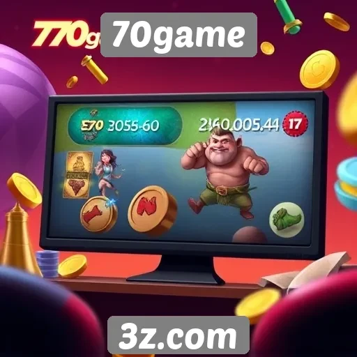 Análise das principais funcionalidades do site 70game