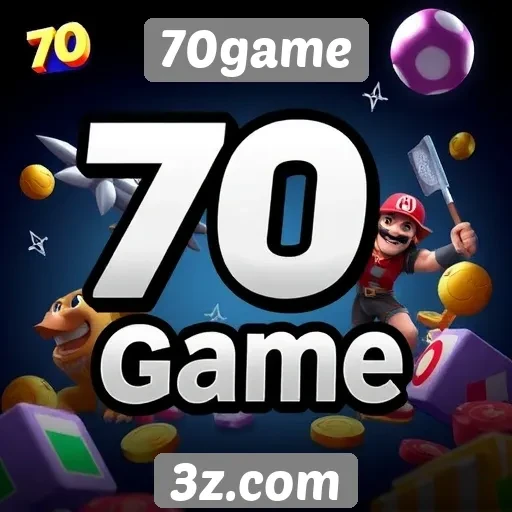 Variedade de jogos disponíveis no 70game